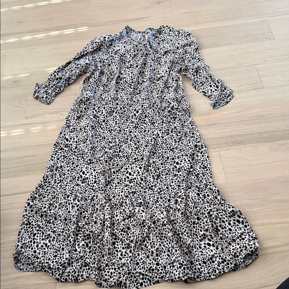 Leopard Print Women's Dress